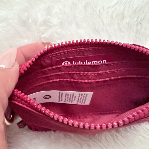 Lululemon Athletica Pink Coin Pouch - Picture 3 of 6